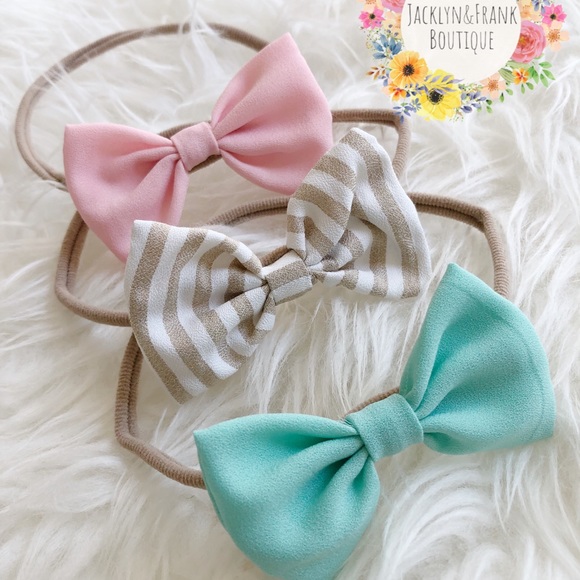 🎊RESTOCKED!🎊 Baby girl headbands bundle - Picture 4 of 4